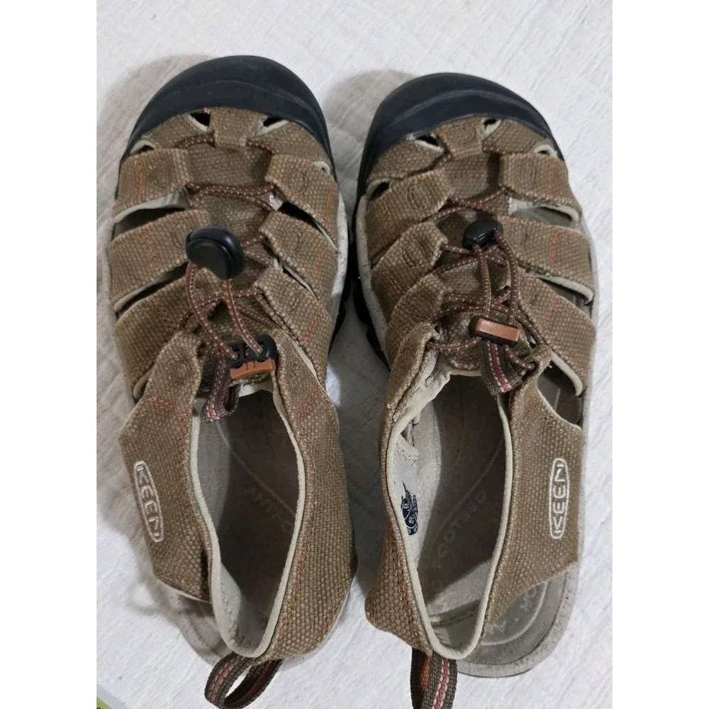Keen Men's Sz‎ 9 Newport H2 Sandals Shoes Outdoor Hike Water Adjustable Brown